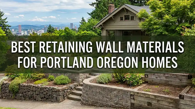 Best Retaining Wall Materials for Portland Oregon Homes