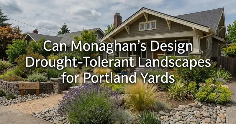 Can Monaghan’s Design Drought‑Tolerant Landscapes for Portland Yards?