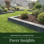 Freshly installed paver patio in the Sellwood neighborhood of Portland Oregon