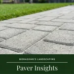Paver patio with fire pit at a Tigard Oregon home
