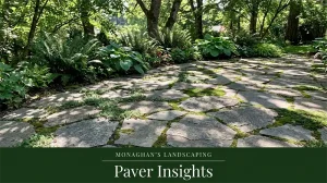 Paver steps and landing at a Happy Valley Oregon home