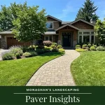 Paver walkway at a residential property in Lake Oswego Oregon