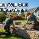 Retaining wall cost in Portland, Oregon